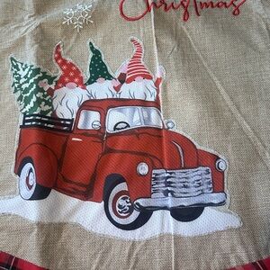 Festive Red Truck Christmas Decor by [Brand]